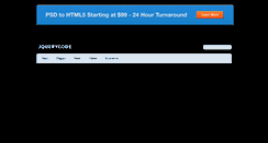 Desktop Screenshot of jquerycode.com